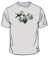 Hintz Targeted Marketing LLC T-Shirt Clarks Nutcracker and Pine Cone